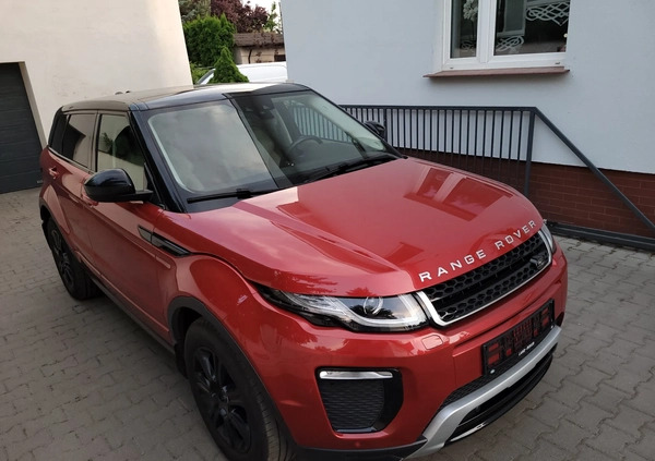 Land Rover Range Rover Evoque cena 84900 przebieg: 92135, rok produkcji 2017 z Pruszcz Gdański małe 631